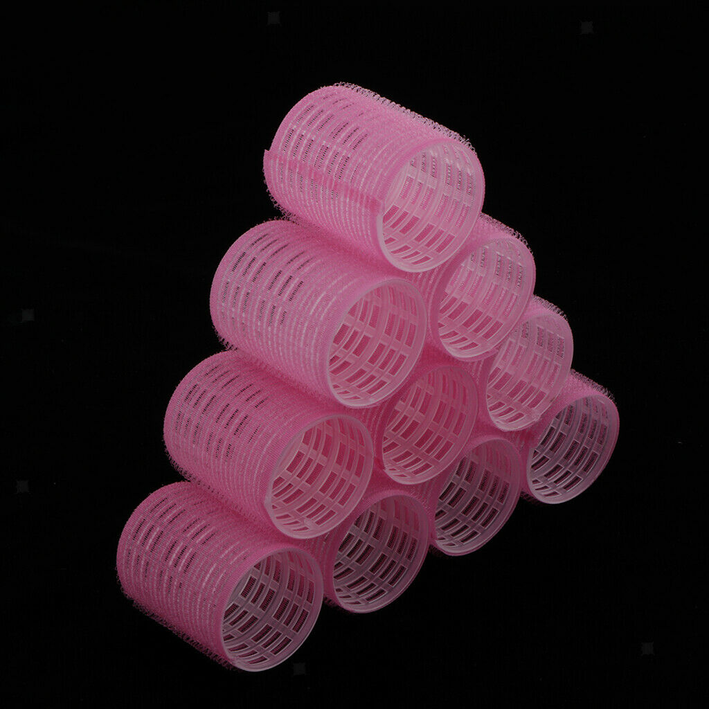 20x Self Grip Hair Rollers Curling Curls Waves Cling Stick Styling Tool 48mm
