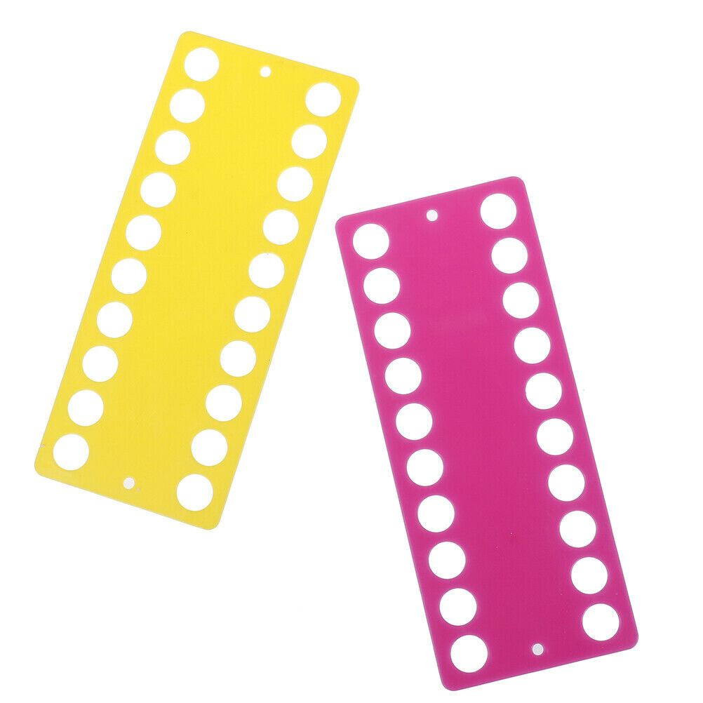 2pcs Plastic Cross Stitch Row Line Board Embroidery Thread Yarn Organiz.l8