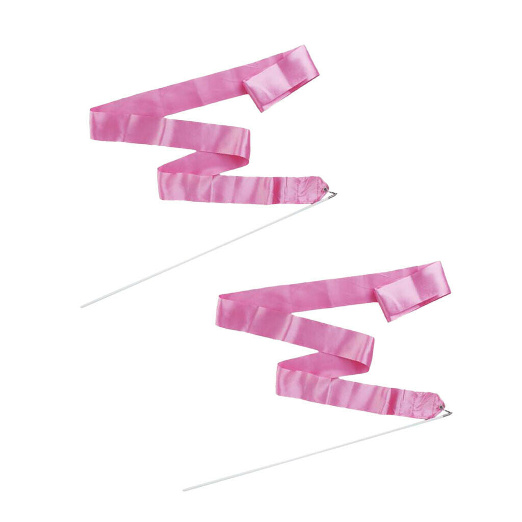 2x Pink Gym Rhythmic Gymnastic Ballet