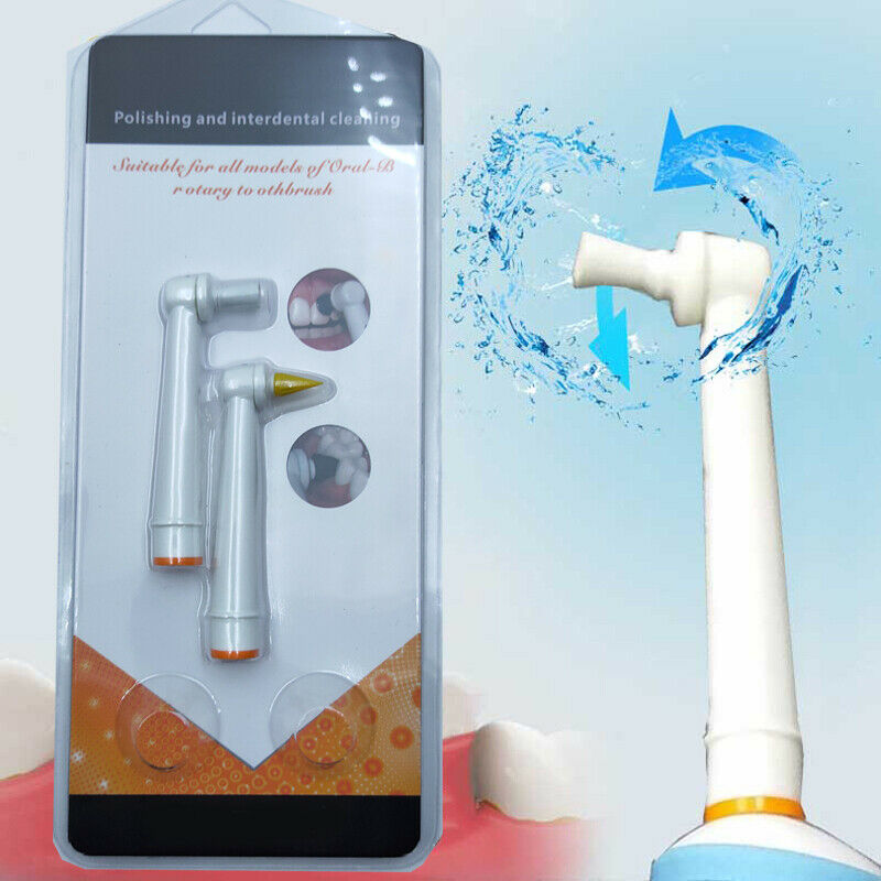 Dental Teeth Whitening Polisher Replacement Heads for Electric Toothbrush Oral-B