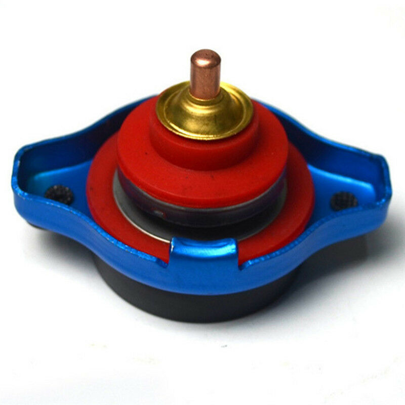 Universal Car Thermost Radiator Cap Cover & Water Temp Gauge Meter 1.1 Bar IBDA
