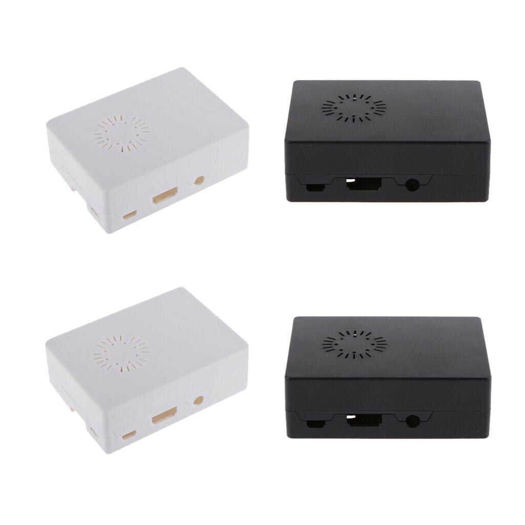 4Pieces Enclosure Case Box Support Install The Fan For Raspberry Pi B + / Pi 2 /