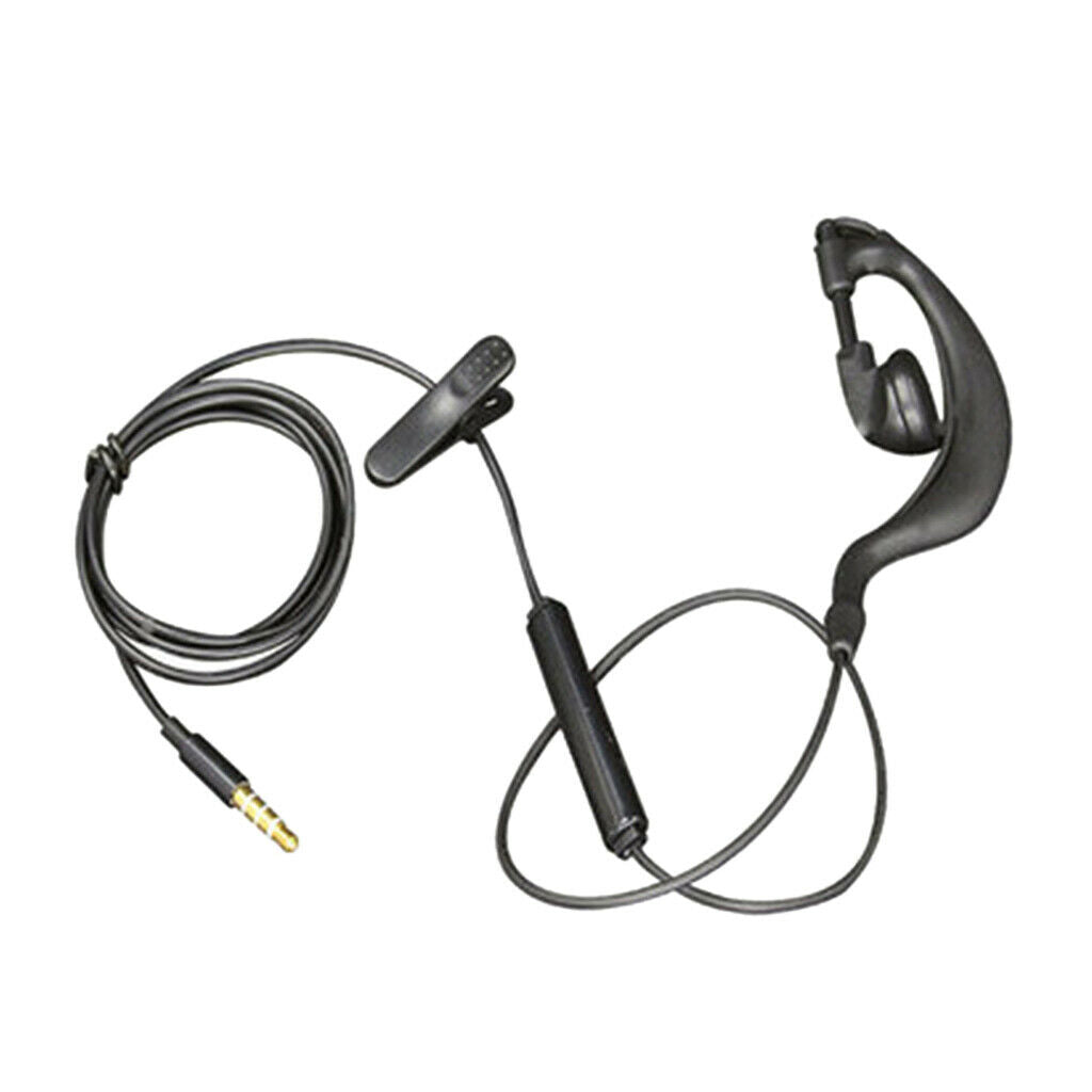 Single   3 . 5mm   Earphone   Wired   In - ear   Headphones   w / Mic   for