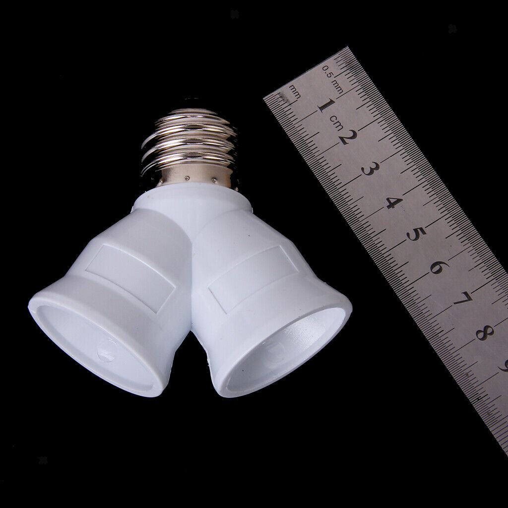 E27 To 2 E27 Y Shape Light Bulb