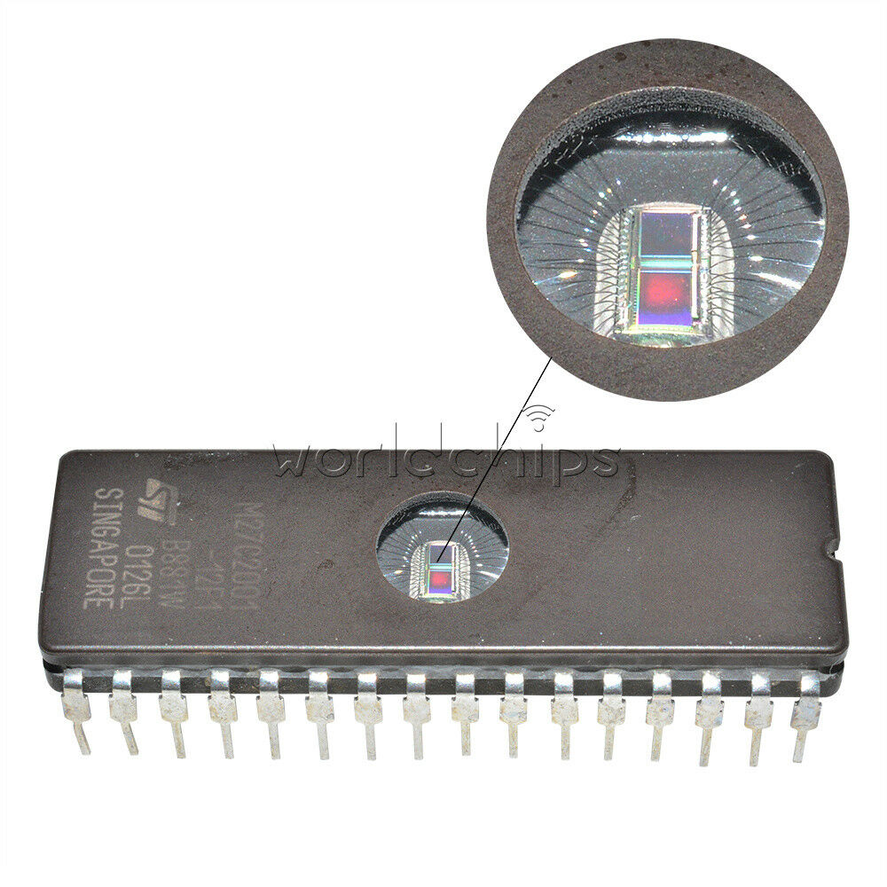 10PCS M27C2001 M27C2001-12F1 IC EPROM UV 2MBIT 120NS 32CDIP TOP