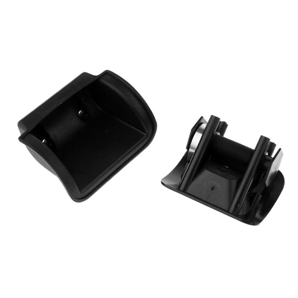 Durable Black Travel Suitcase Luggage Bag Strap Belt Holder Hang Hook Clip