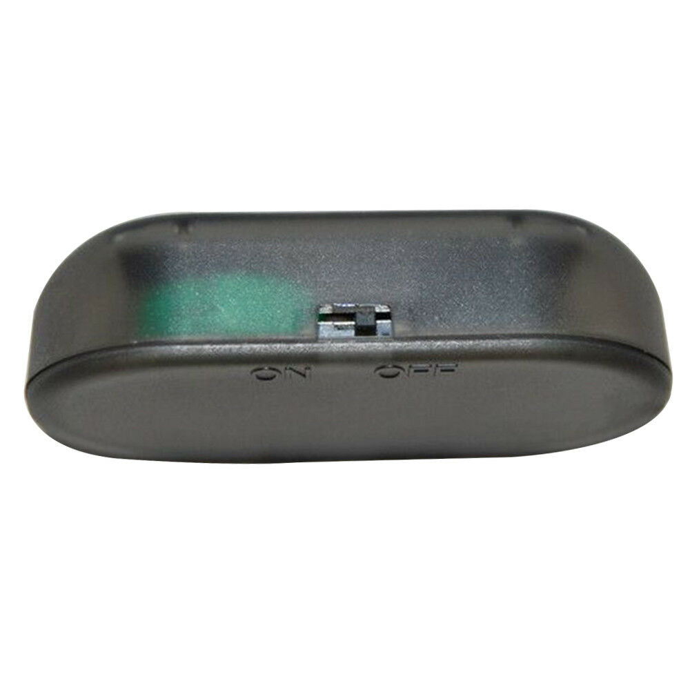 Car Solar Energy Powered LED Alarm Warning Light Anti-theft Flashing Red Lamp