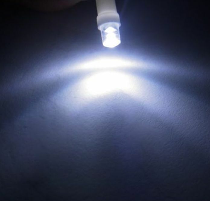 20 Pcs 12V DC Car White LED T10 194 168 SMD W5W Auto Wedge Side light Bulb Lamp/