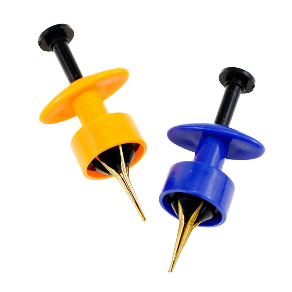2pcs Fishing Baits Clip, Portable Lures Clip, Lightweight Earthworm Earthworm