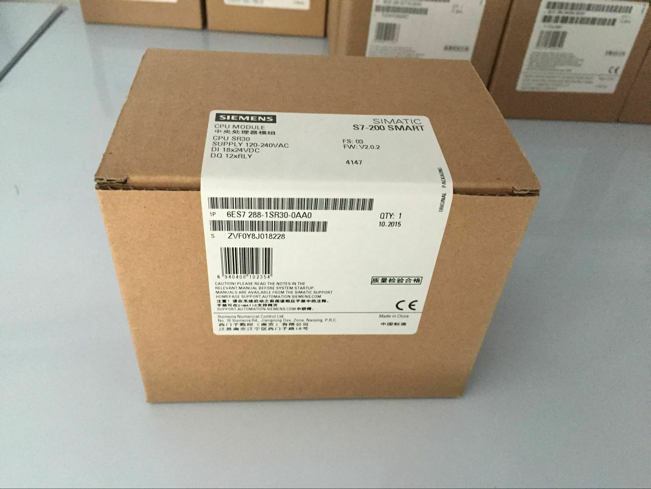 1PCS New Siemens 6ES72881SR300AA0 Module 6ES7288-1SR30-0AA0 one year warranty