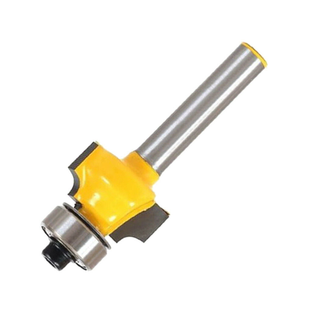 Round Over Edging Router Bit 1/4" Shank 1/8" Radius 52mm Length Woodworking