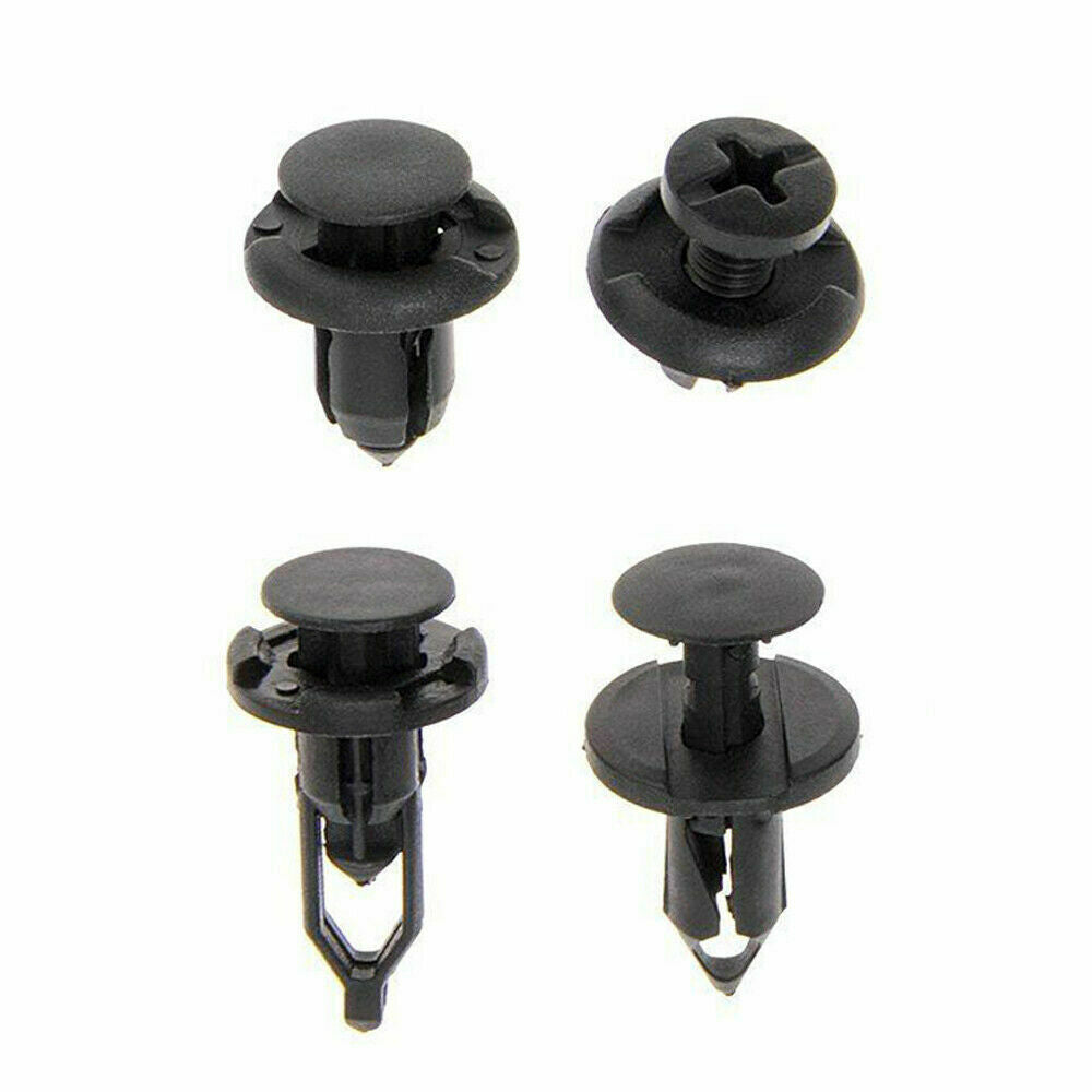 40*/Set Plastic Car Door Trim Clip Bumper Rivets Screws Panel Push Fastener Tool
