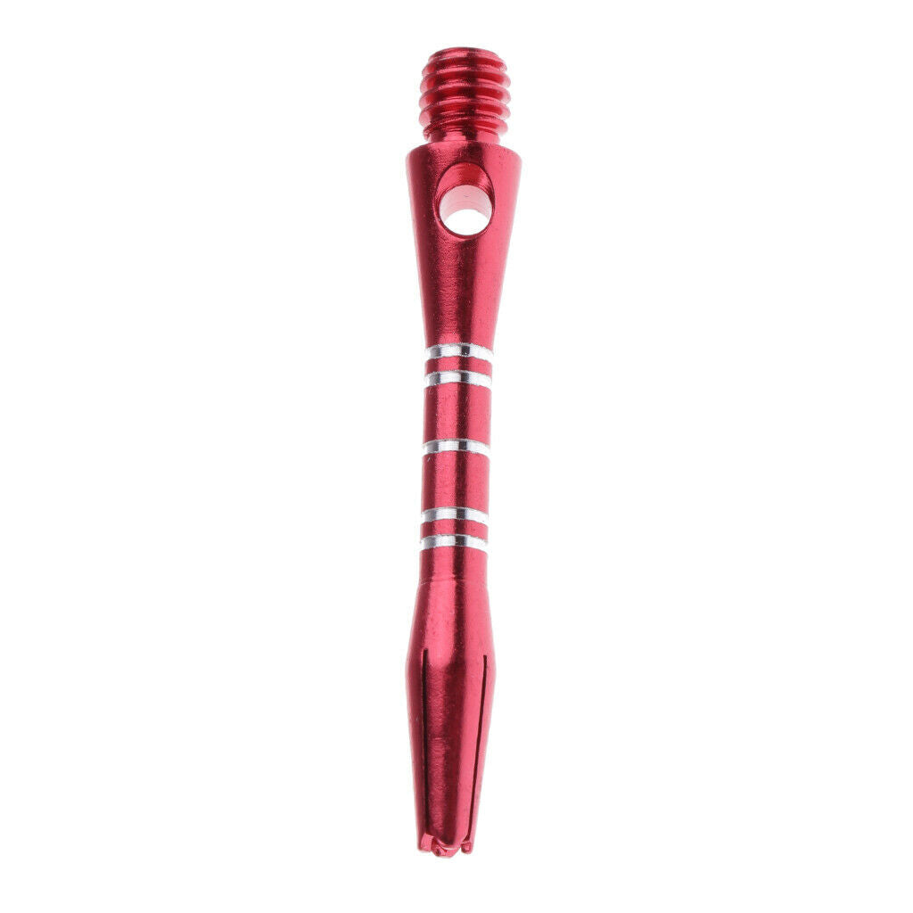 2x 5pcs Durable Red Anodised Aluminum  Shaft Indoor Game 40mm 1.6 Inch