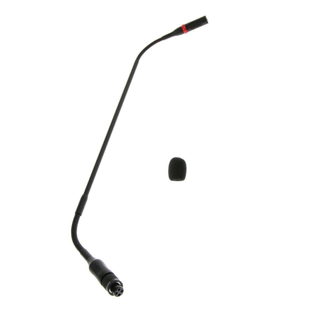 59cm Adjustable Condenser Mic Gooseneck with Microphone Foam Cover Set