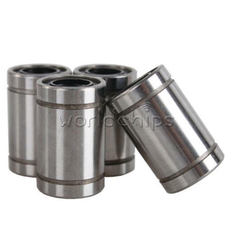 10PCS Practical Inscribed Circle 8mm LM8UU Linear Ball Bearing Bush Bushing New