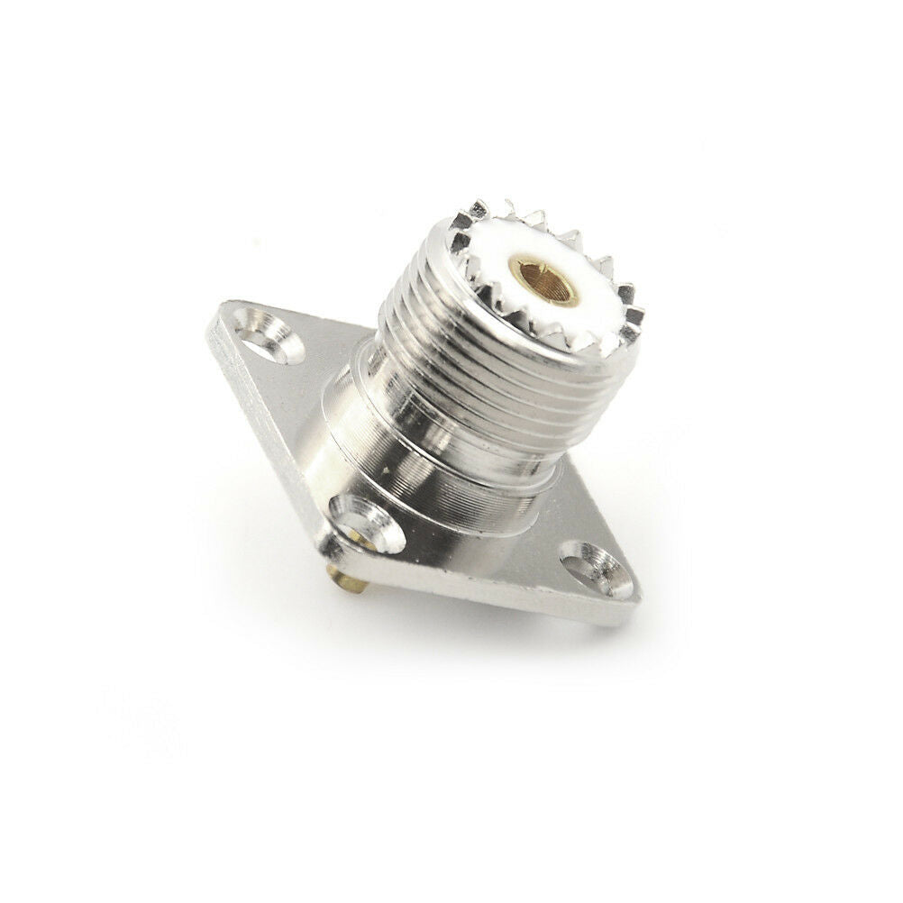 SO-239 Female Jack Square Shape Solder Cup Coax Connector For Radi.l8