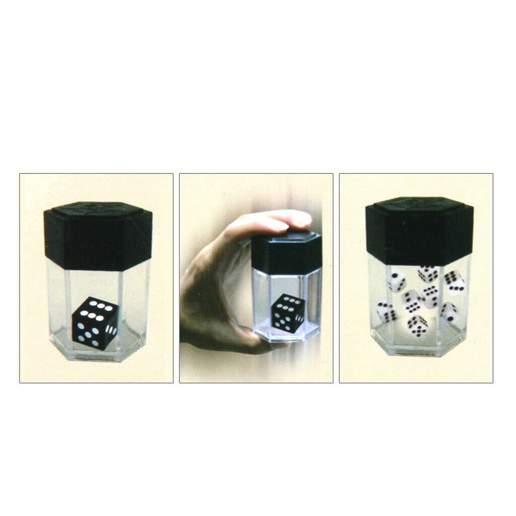 Set of Explosion Crash Dice Magical Box Kids Magic Trick Toys Educational for