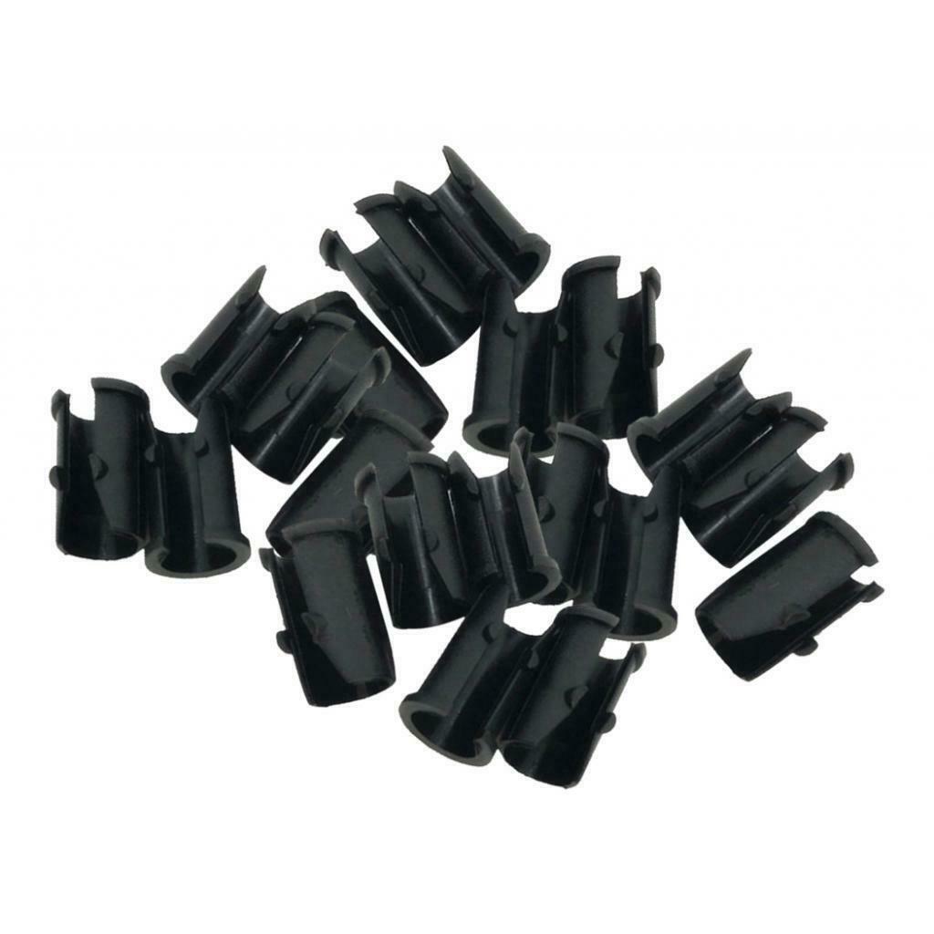 20pcs Bike Cable Buckcle Sleeve  Frame U Shape Hose Cables Clip Clamp
