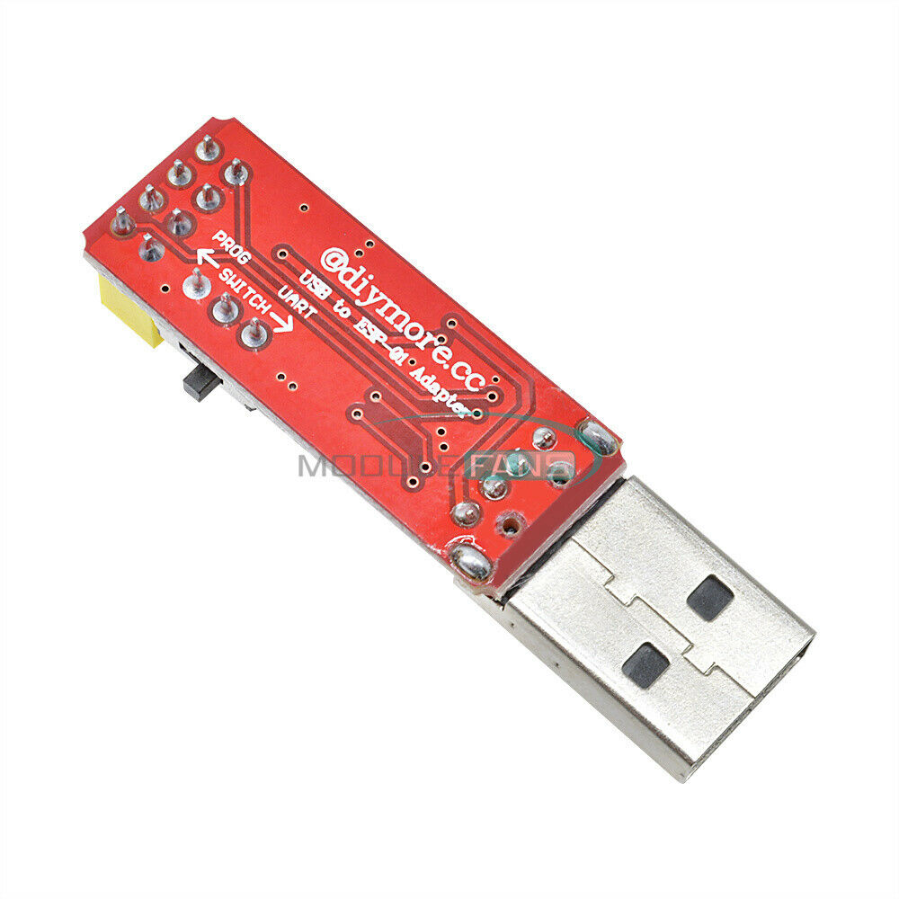 2PCS USB to ESP8266 ESP-01/01S Wireless Wifi Adapter Module with CH340G Driver