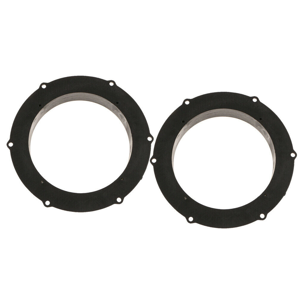 2 lot 8 to 6.5 inch Audio Speaker Spacers Adaptor Replacement for Volkswagen