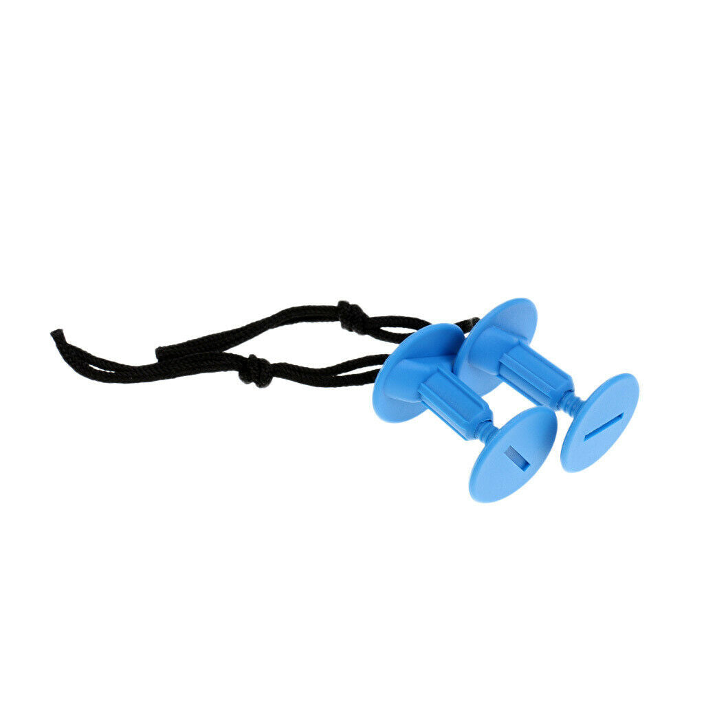 2Pcs Lightweight  Surfboard Leash Plug with Cords Strings Accessory