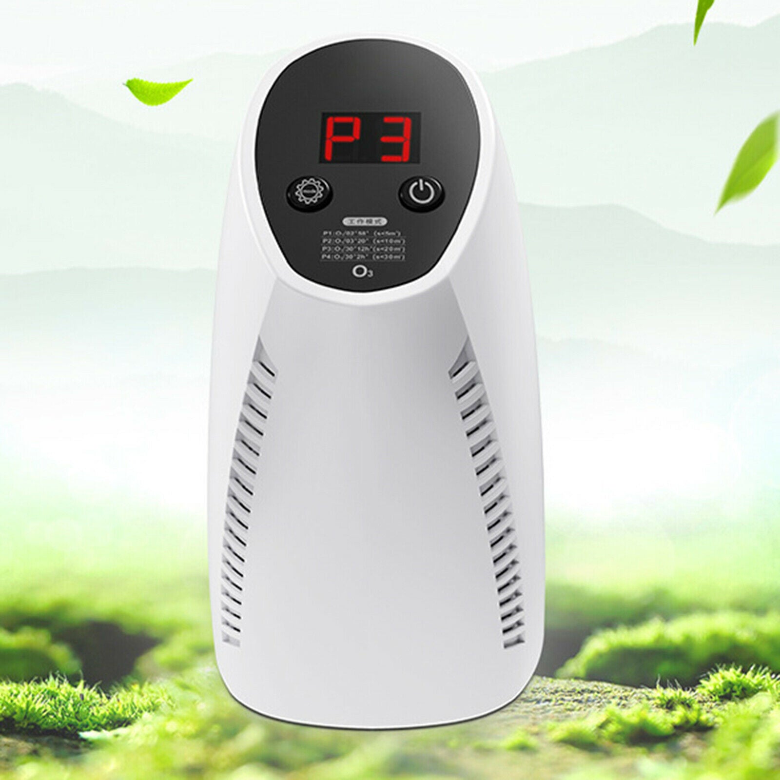 Premium Air Purifier Bedroom Air Cleaner Dust Eliminator W/ Timer Filter