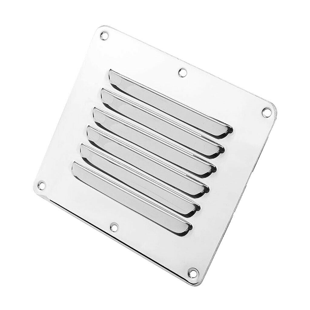 4X Stainless steel ventilation grille ventilation slot ventilation plate