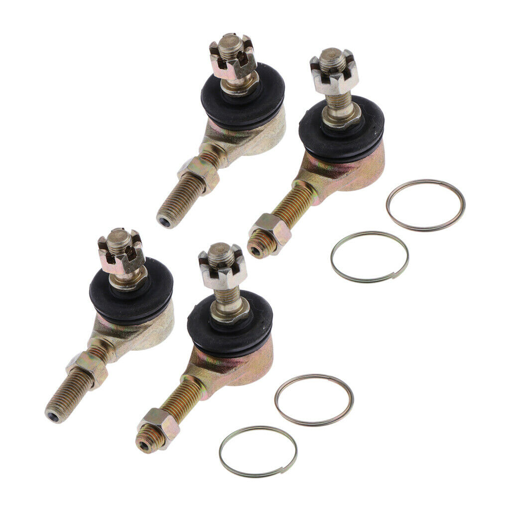 2 Pair 10mm Bolt Tie Rod End Ball Joiner for 110cc 125cc Dirt Bike ATV
