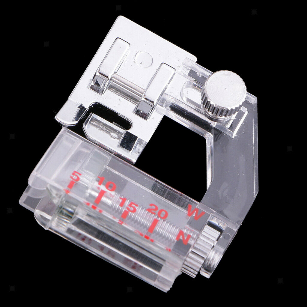 Bias binding presser foot tying machine binding parts