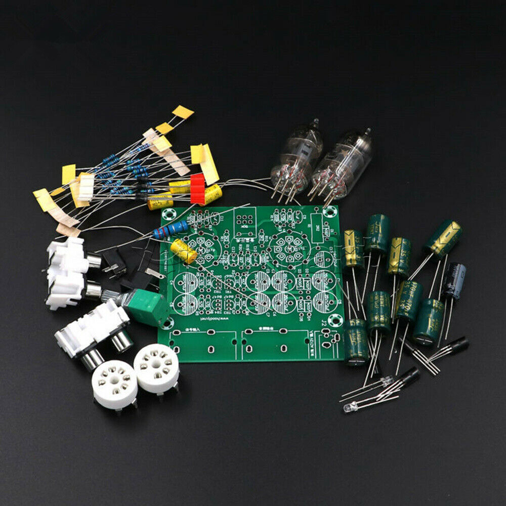 6J1 Tube Preamp Amplifier Board Pre-amp Headphone Buffer Kits DIY Assortment