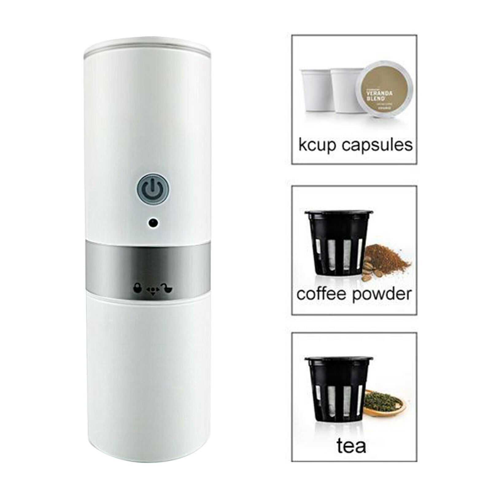 Travel Coffee Maker 60oz/200ml Electric Espresso Machine for Travel Outdoor