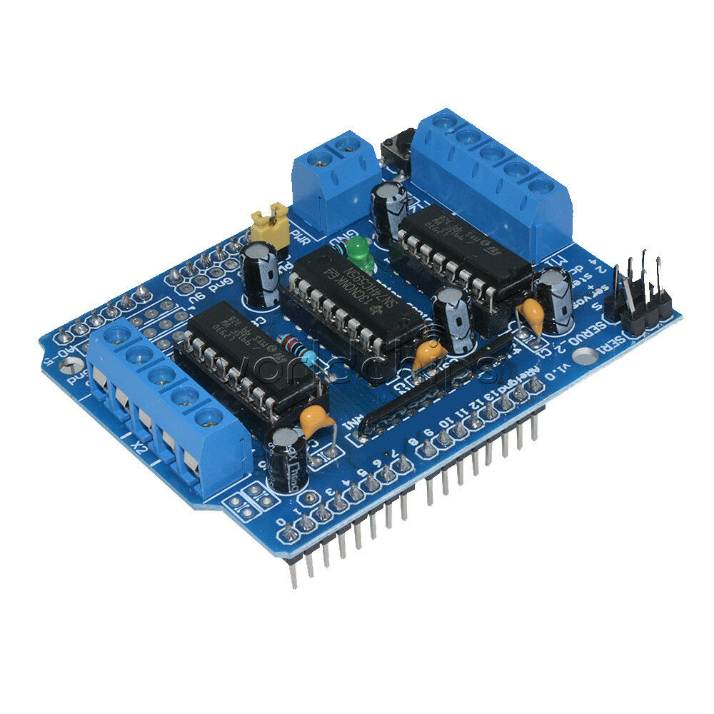 Motor Drive Expansion Shield Board Module L293D For Arduino Duemilanove Mega UNO