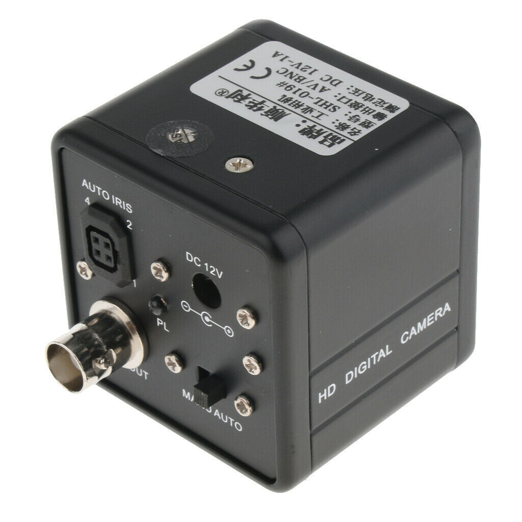 1200TVL 1/3 HD Industrial Digital CCD Microscope Camera BNC/AV Color Video
