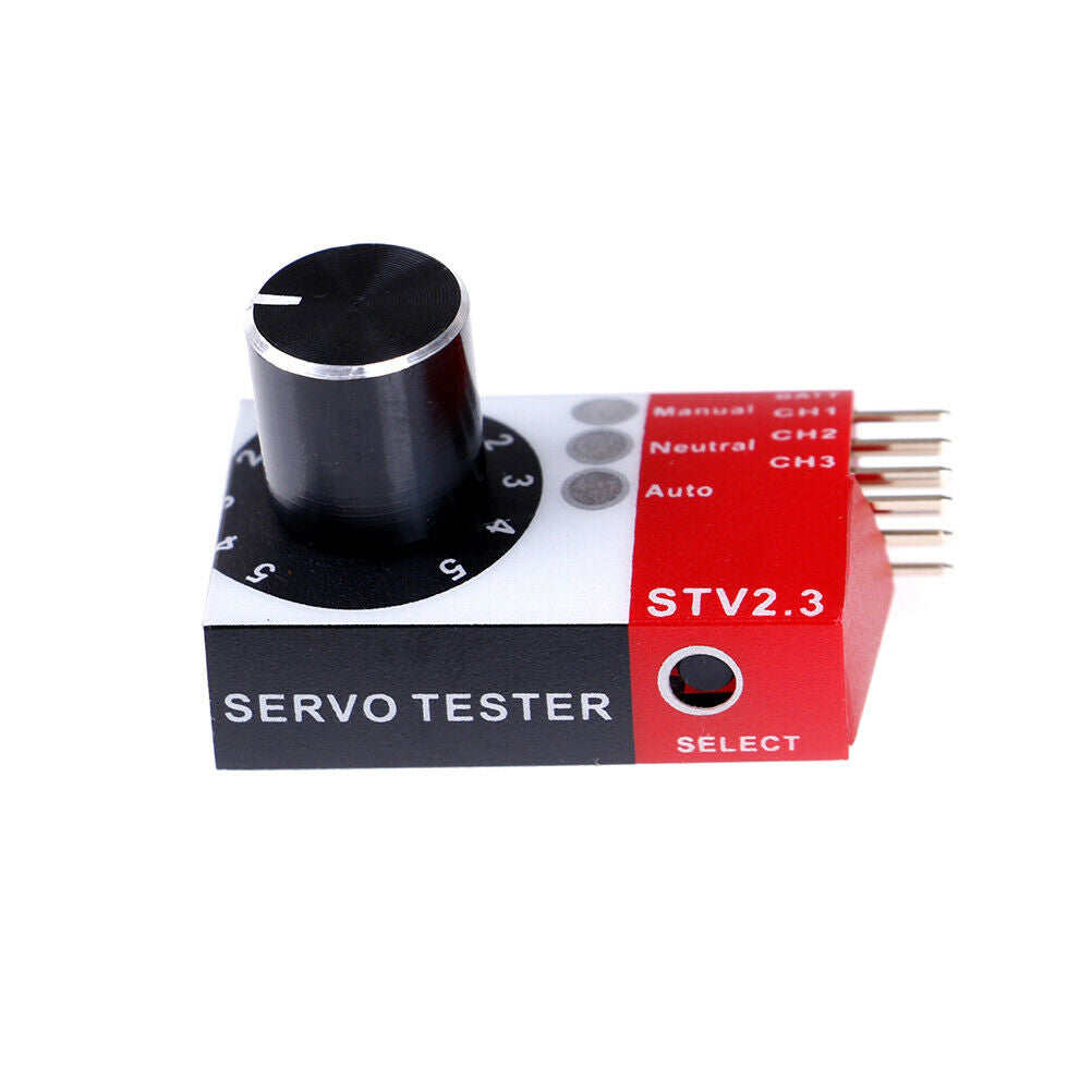1Pcs mini servo tester 4.8v to 6.0v STV2.3 BEC TesterA TdJ Tt