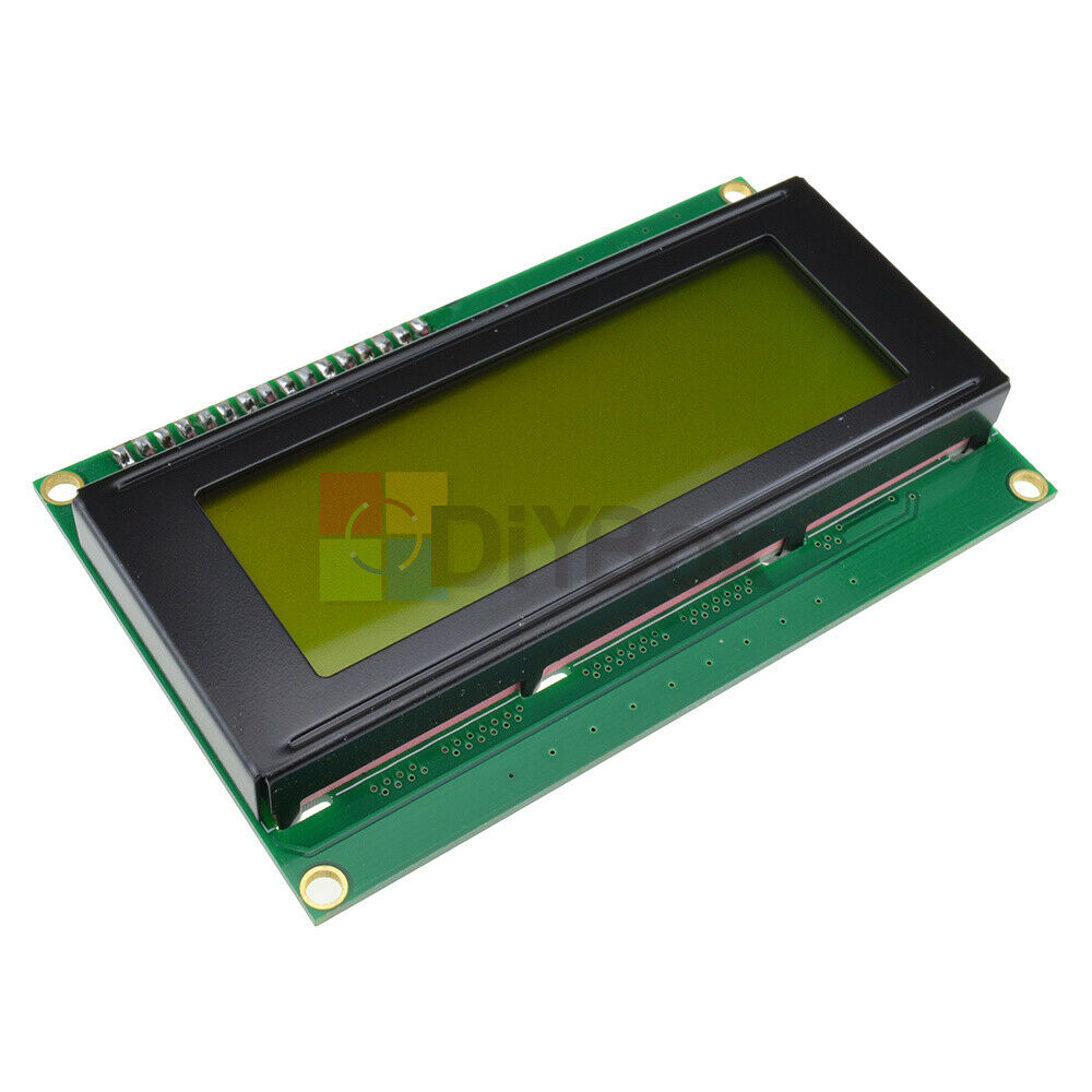 IIC/I2C/TWI/SPI Serial Interface 2004 20X4 Character LCD Module Display Yellow