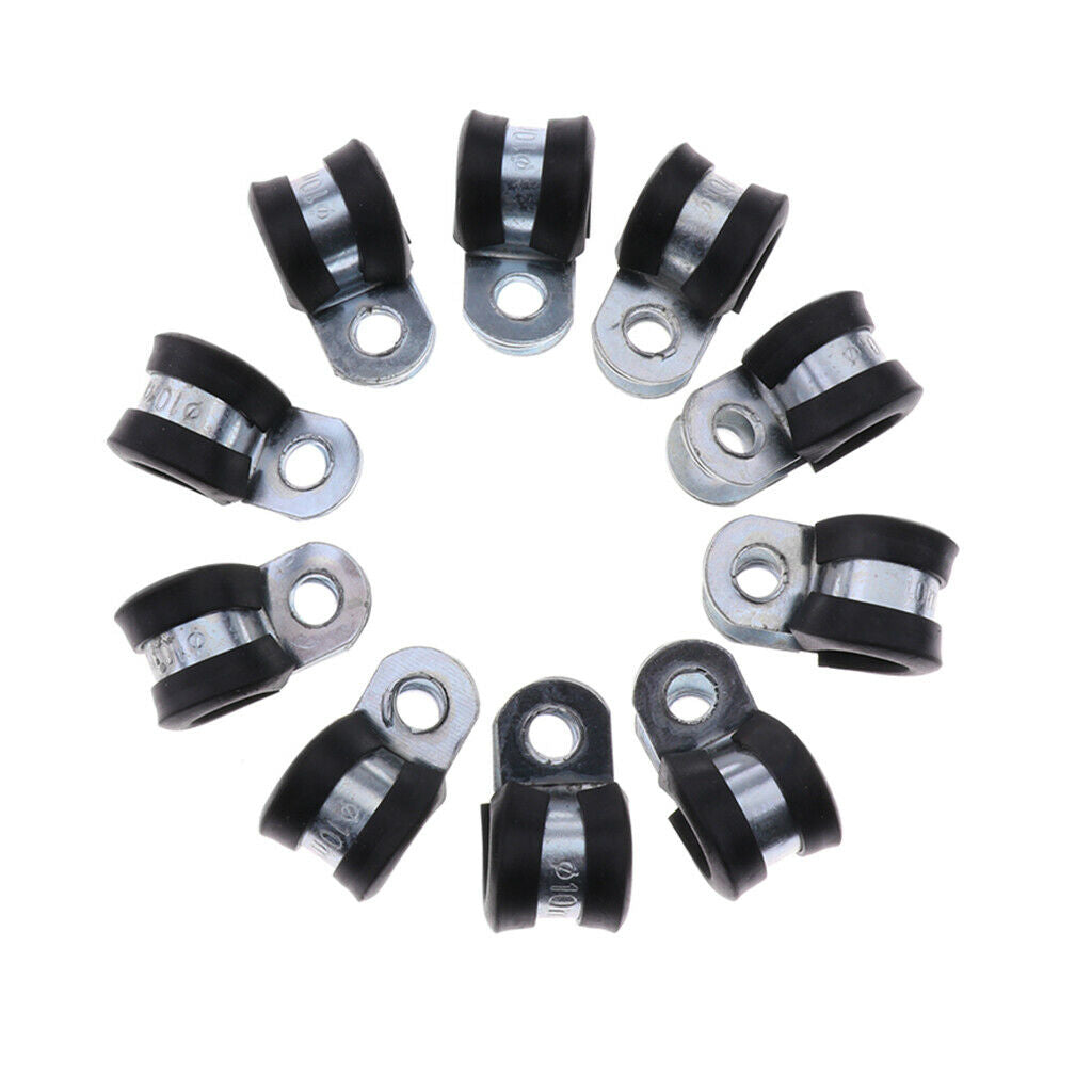 10 x 10mm fuel line set, gasoline hose tap filter clamp, replacement