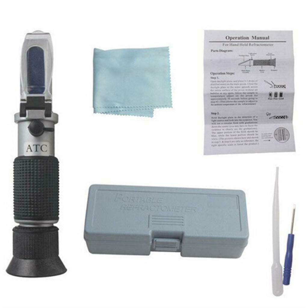 1x refractometer The antifreeze solution battery electrolyte washing liquid
