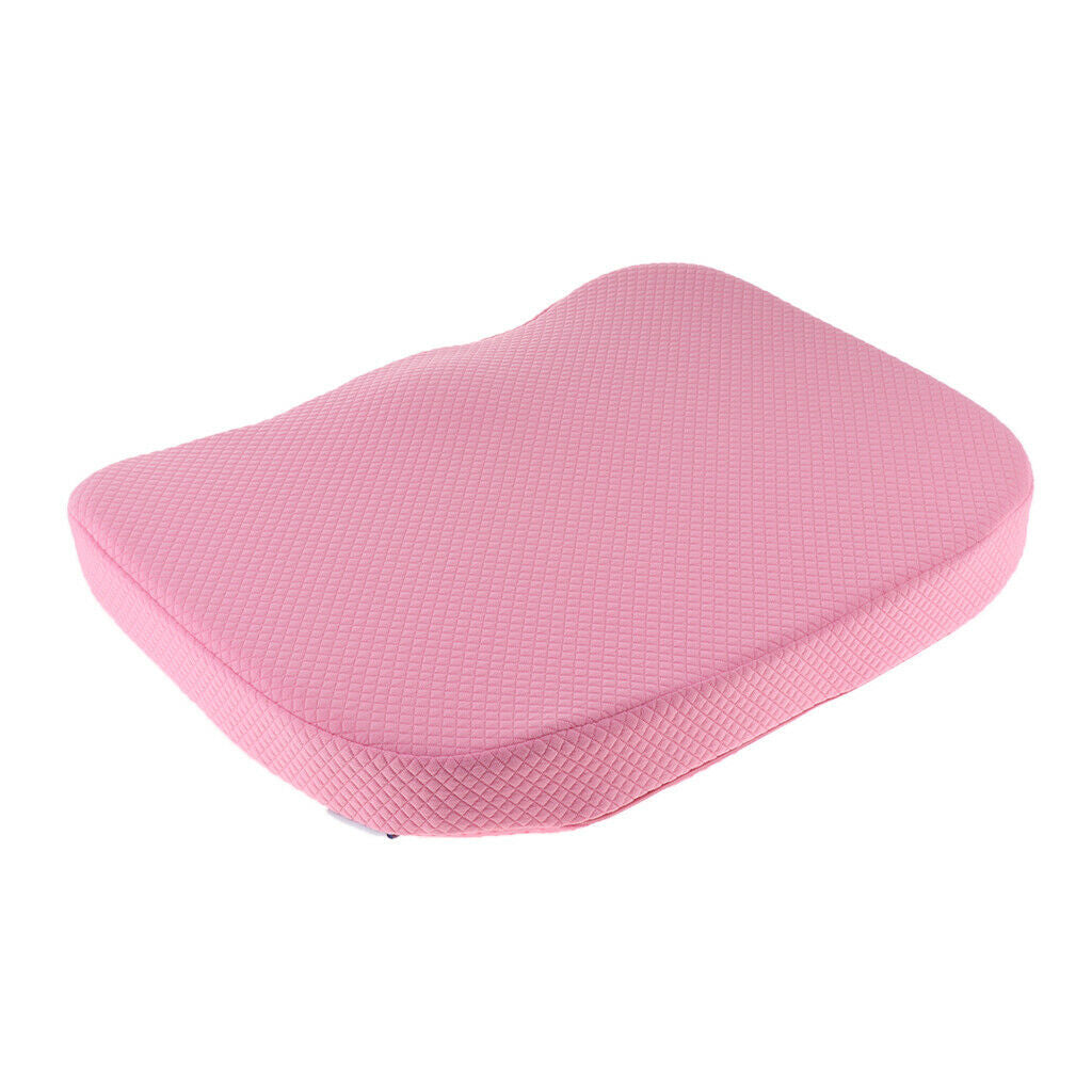 Comfort Chair Pad seat cushion with Zippered Cover for office chair Car Pink