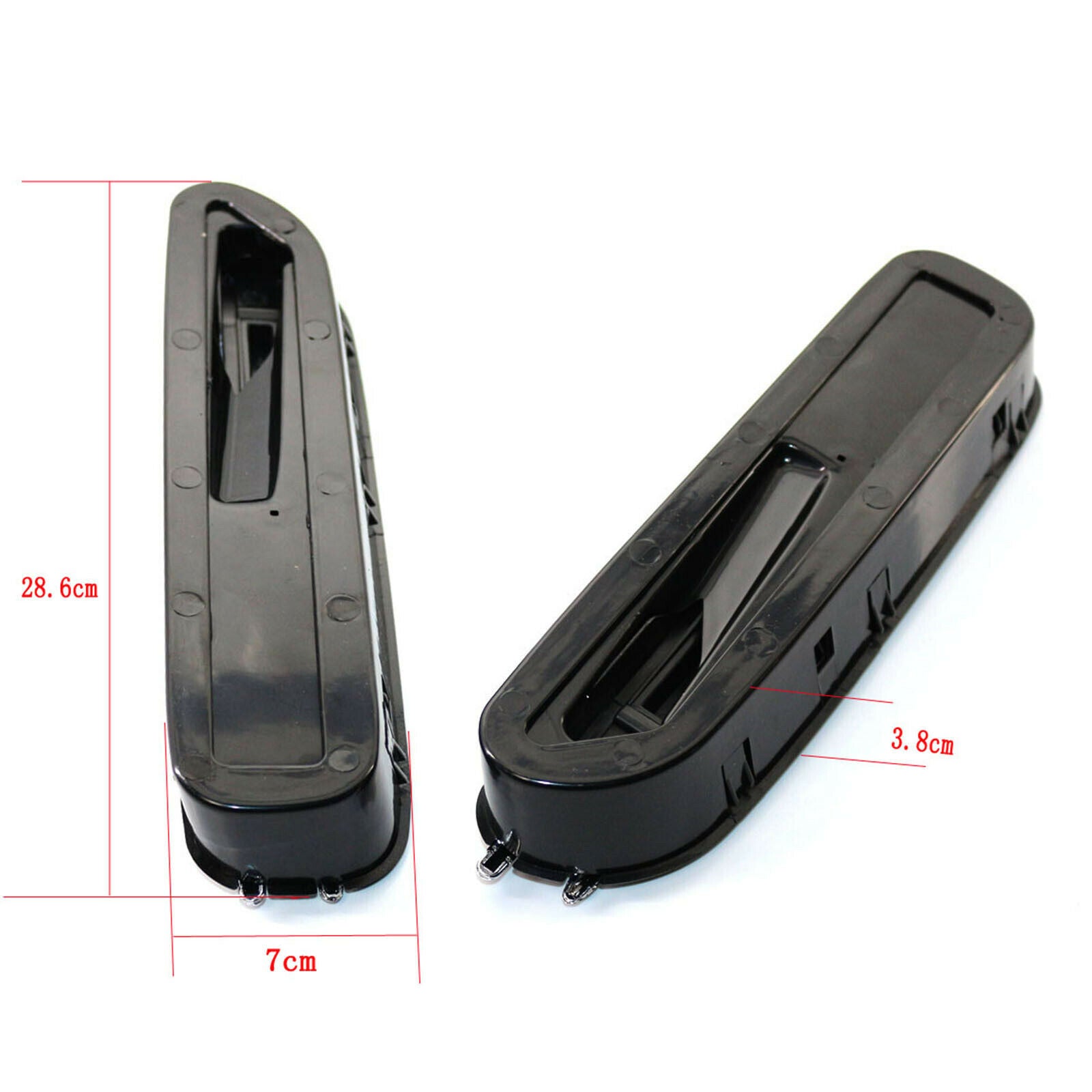 ABS Air Flow Vents Grilles Grill Decor Trim for BMW 5 Series E39 E60 E61 M5