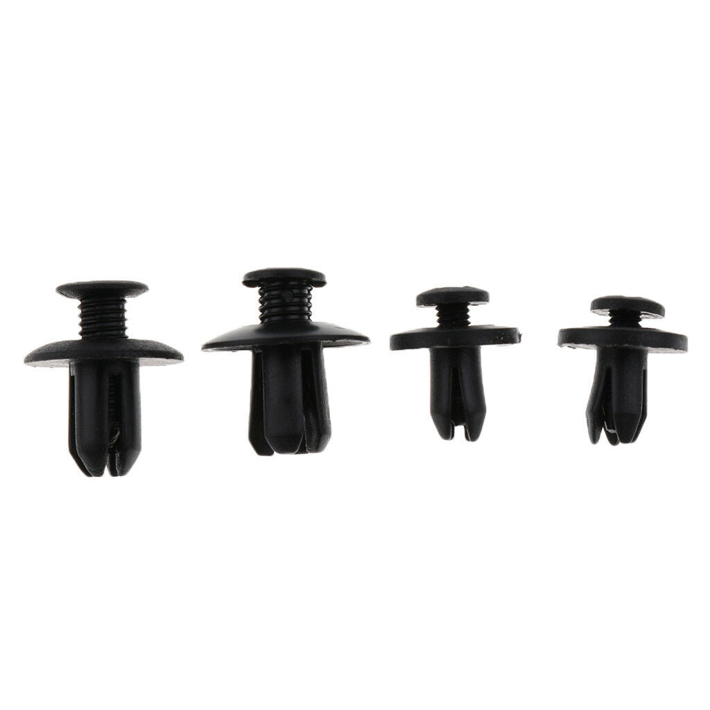 150 Pieces 6 Types Auto Car Body Fender Bumper Retainer Fastener Clip Kits