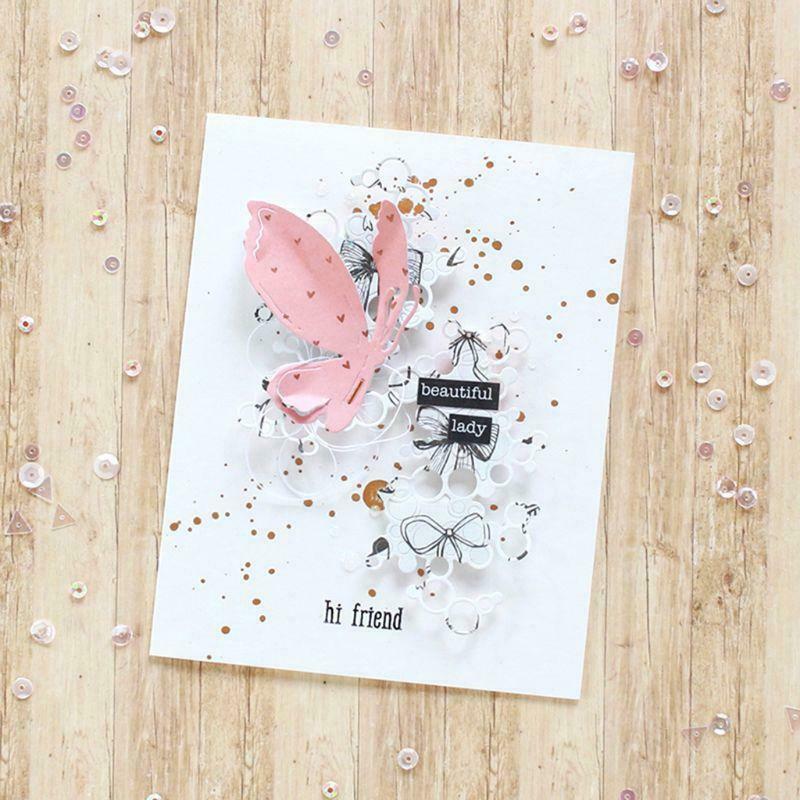 Circle Geometric Metal Cutting Dies Stencil DIY Scrapbooking Album Paper Cards