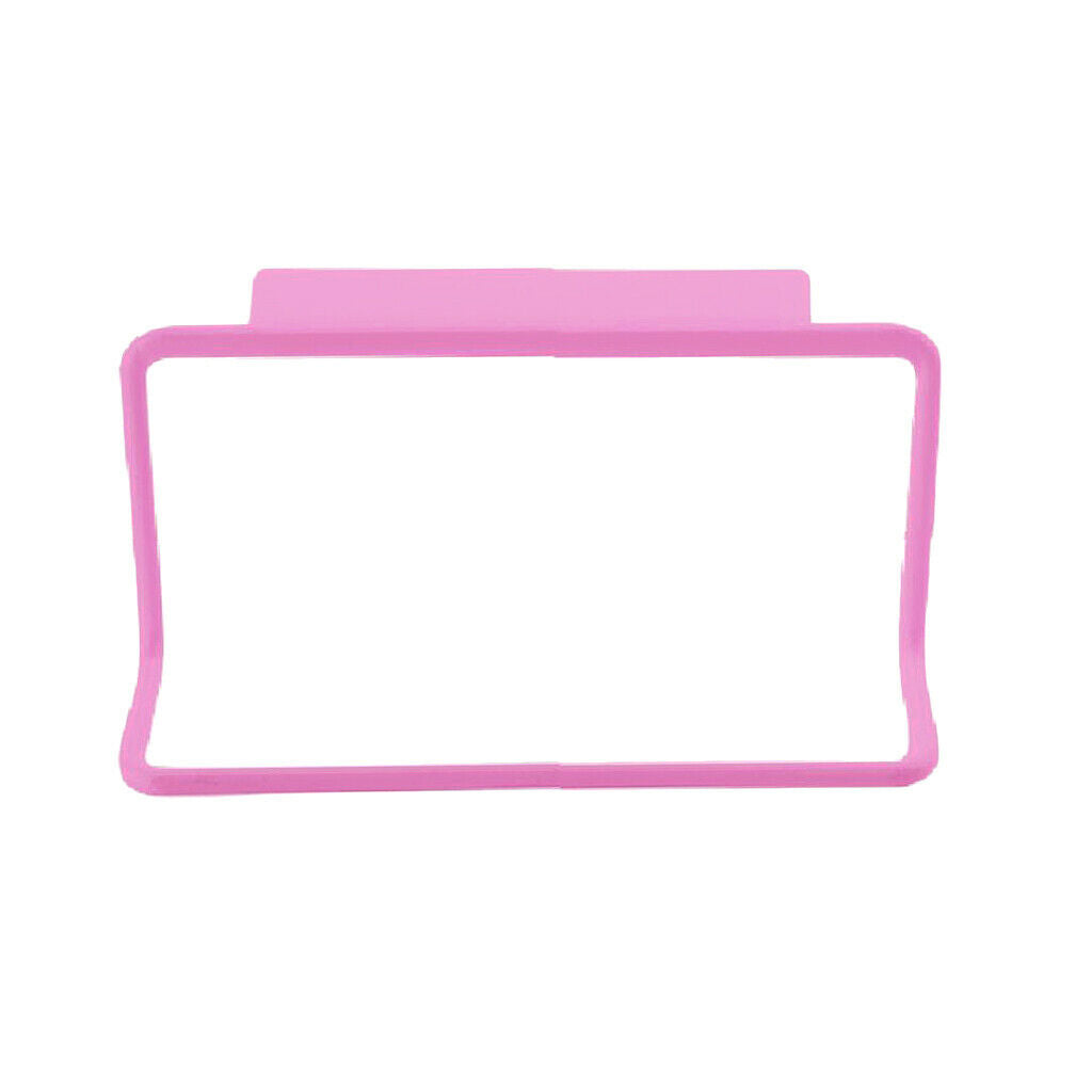 Multi-purpose Towel Rack Over Door Towel Hanger Kitchen Storage Pink