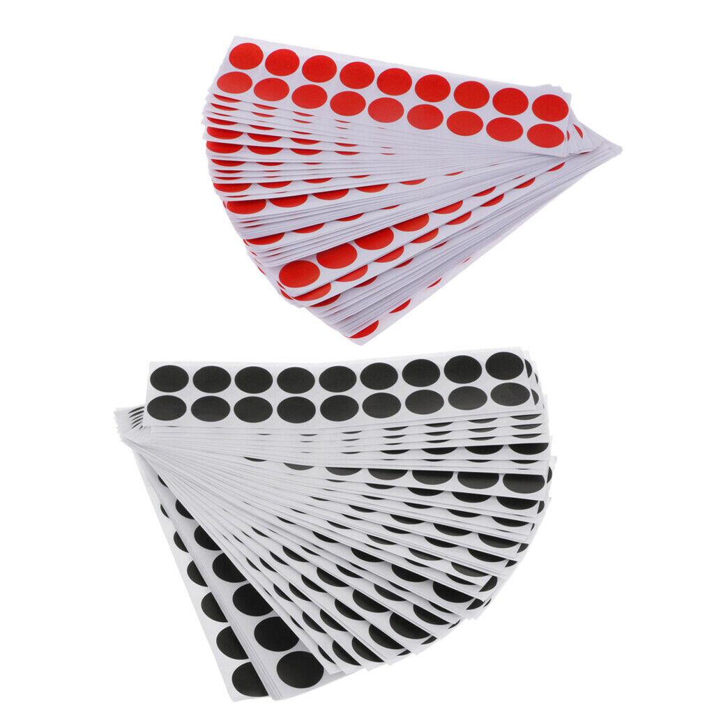 Set of 3600pcs Adhesive Shooting Targets Stickers Target Pasters