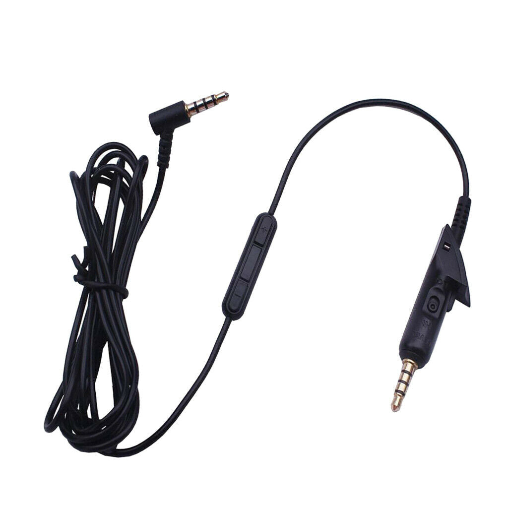 Lovoski Replacement Audio Cable with Mic For -15 QC15 QC2 Headphones