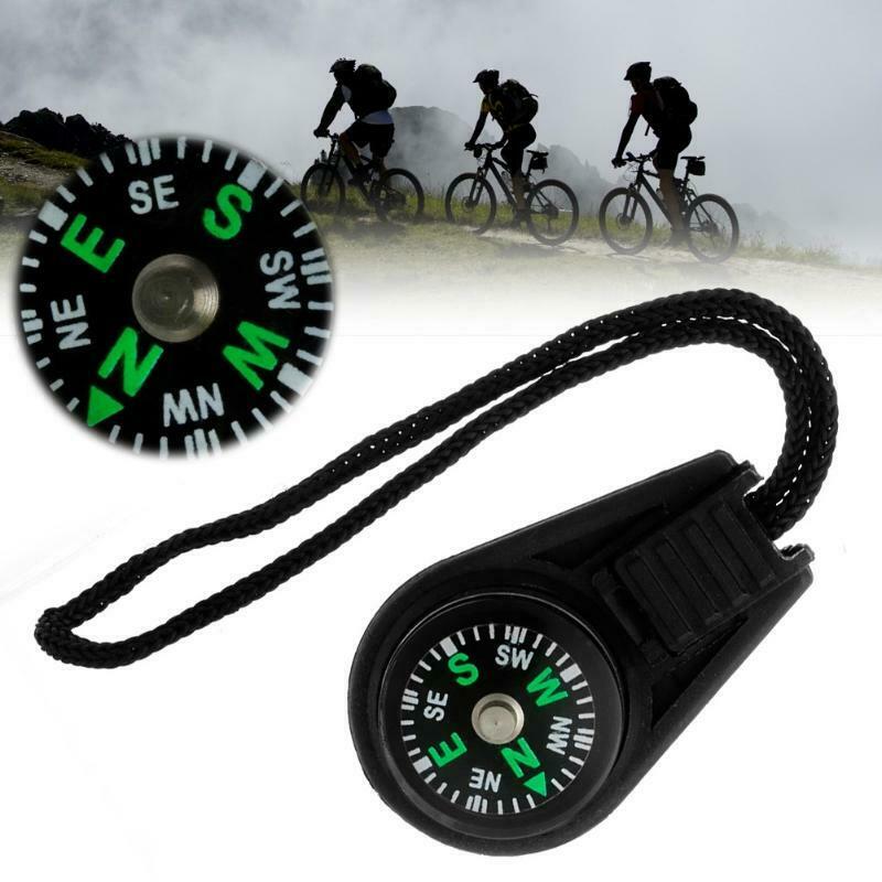 Mini Zipper Pull Compass Backpack Bag Strap Charm Sport