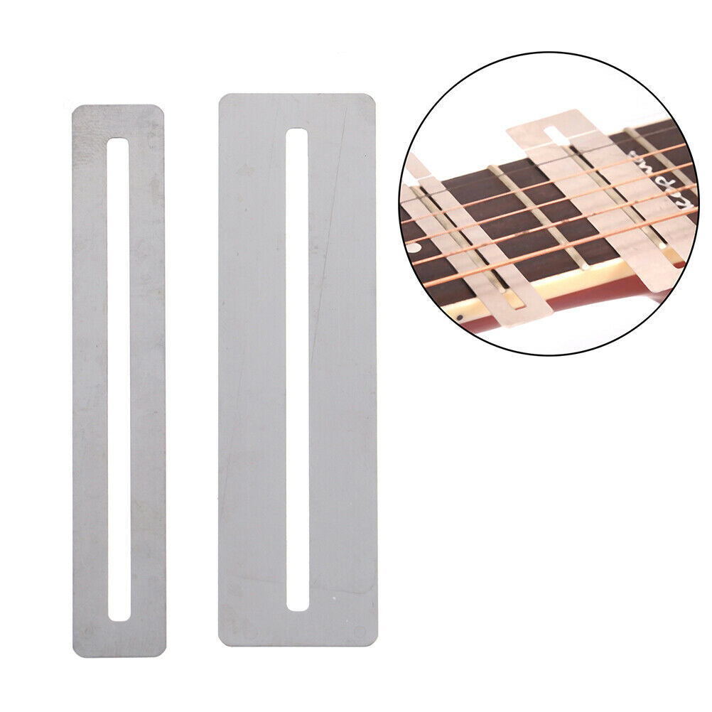 2pcs guitar bass fretboard bendable stainless steel  fingerboard guard pr.l8