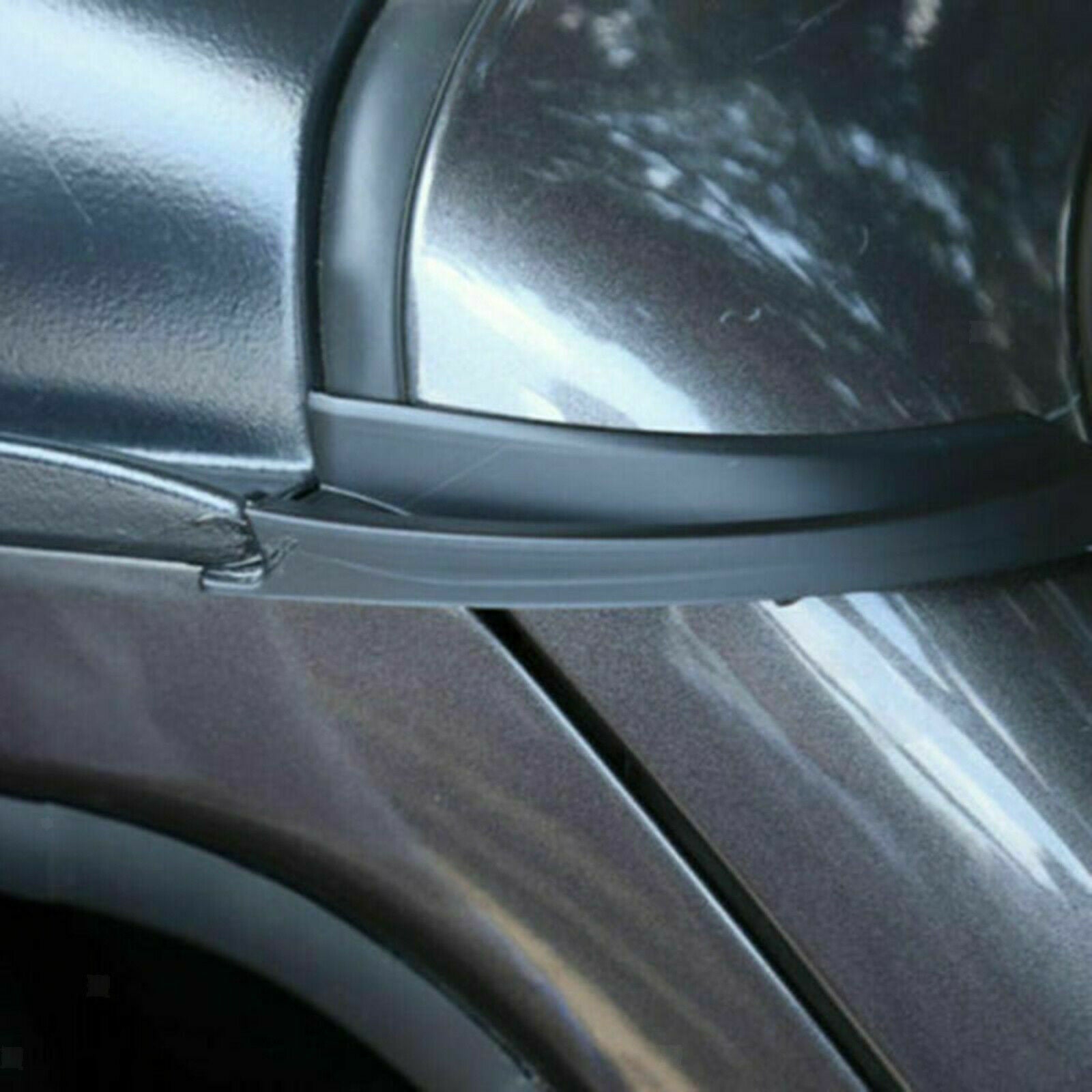 Set of Water Rain Gutter Extension for Jeep Wrangler JL 2018 2019 2020