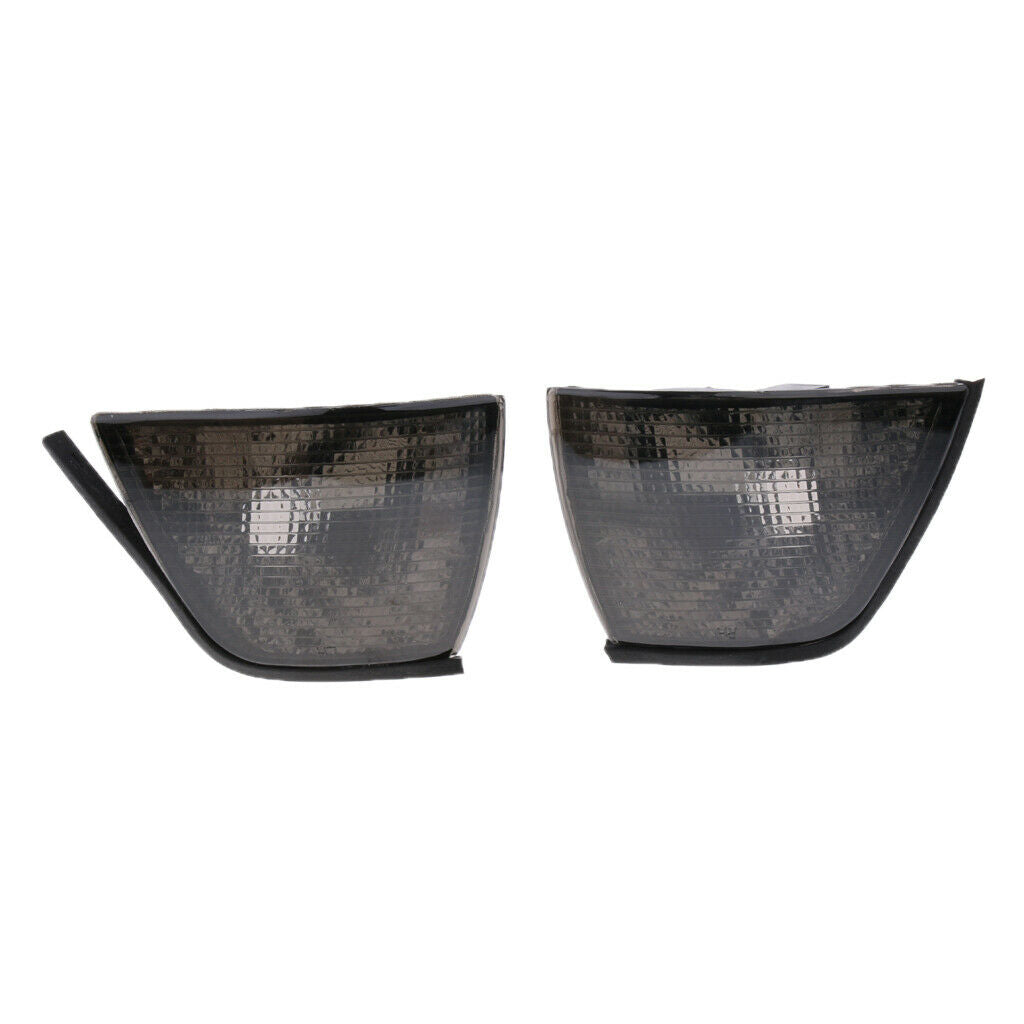 2X Clear Car Corner Lamp Side Light Lens Cover Protector for BMW E36 4 Door