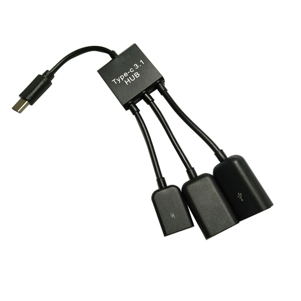 Type C OTG Micro USB Charge HUB Cable For  S9 Oneplus Phones