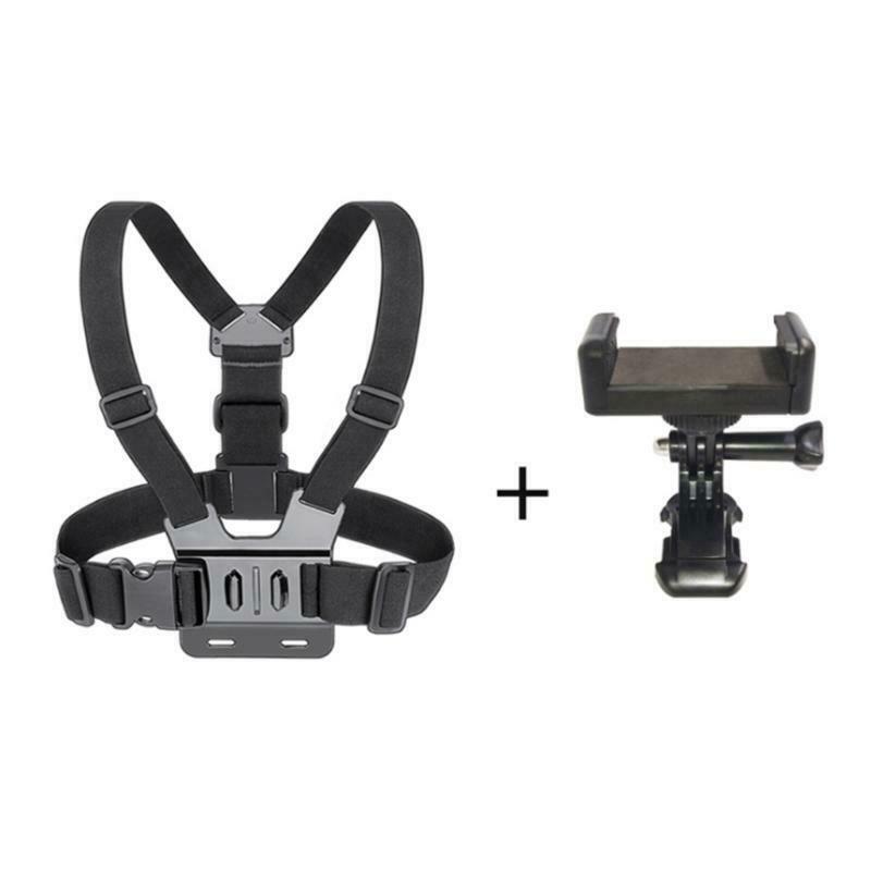 Action Camera 5-In-1 Accessory Kit Compatible with Hero 9 8 7 6 5 4 3 - Black